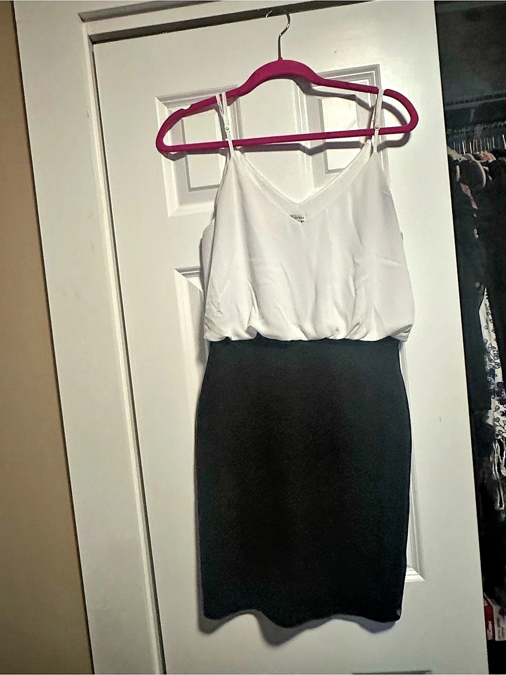 Guess Color Block Mini Dress Size Medium Like New